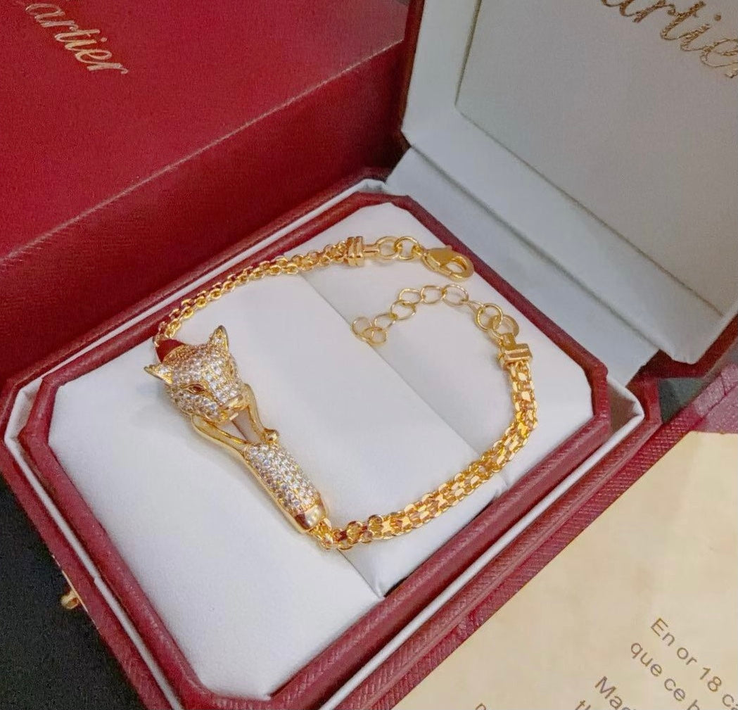 Glow PANTHERE  BRACELET DIAMONDS