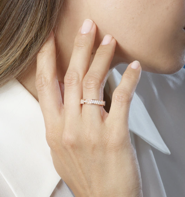 GlowALLIANCE LIENS VIDENCE PAVED DIAMOND 4MM RING